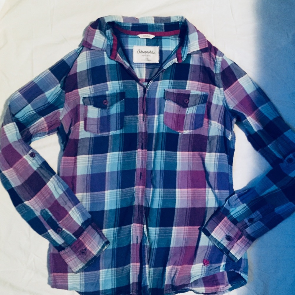 Womens Aeropostale Plaid